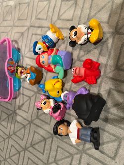 Disney Character Toy Figures Bundle