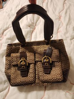 Vintage Coach purse and wallet