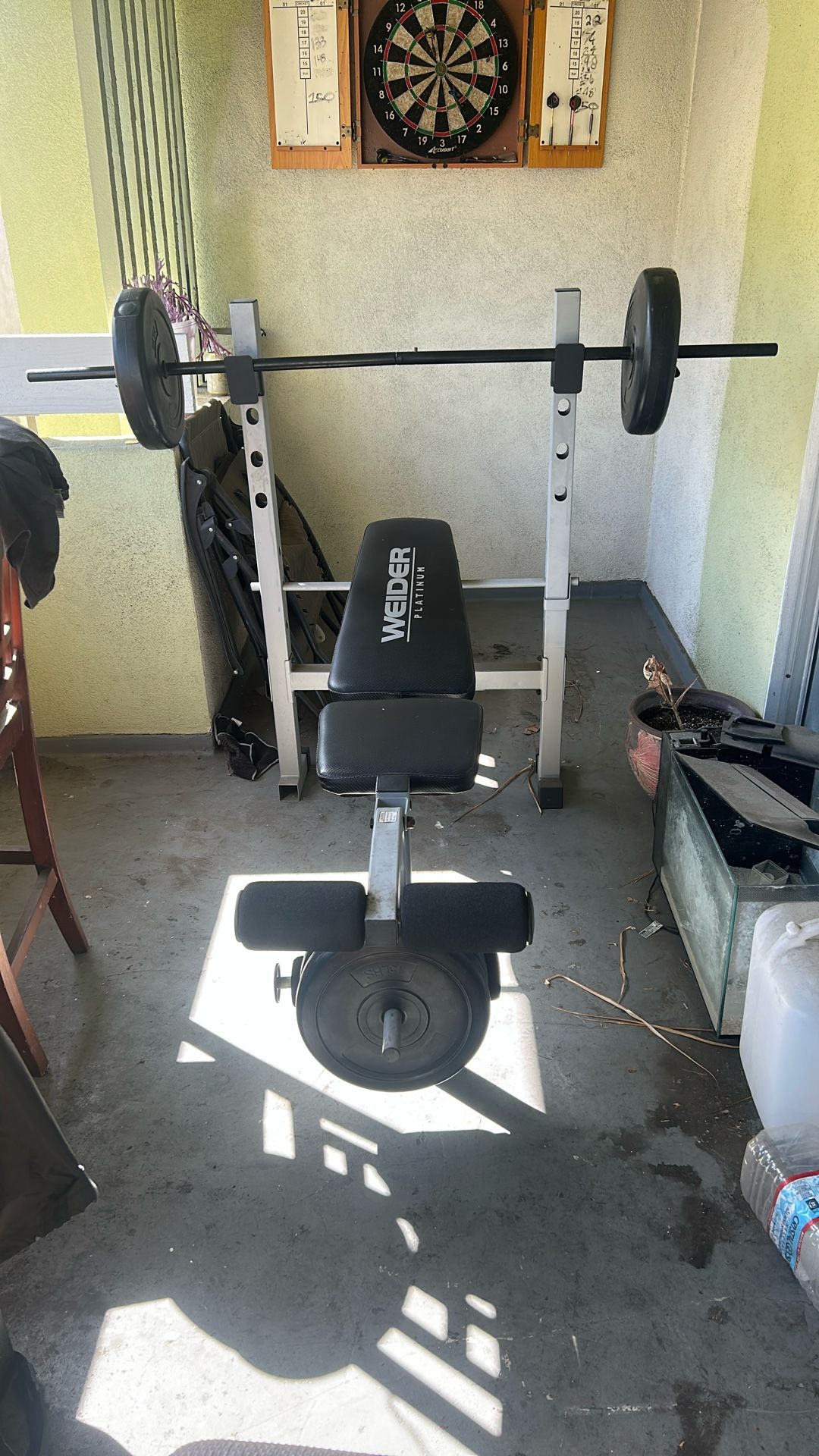 Bench With Weights