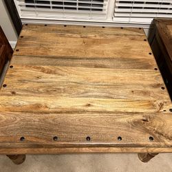 Beautiful Real Solid Wood Coffee Table