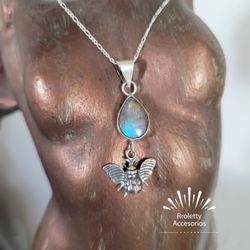 Sterling Silver 925 Necklace With Bee Pendant
