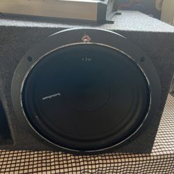 1 (12) Subwoofer W/ Amp