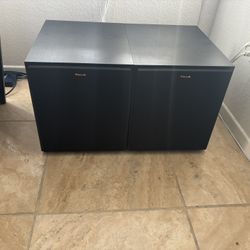 2 R100sw Klipsch Powered Subwoofers