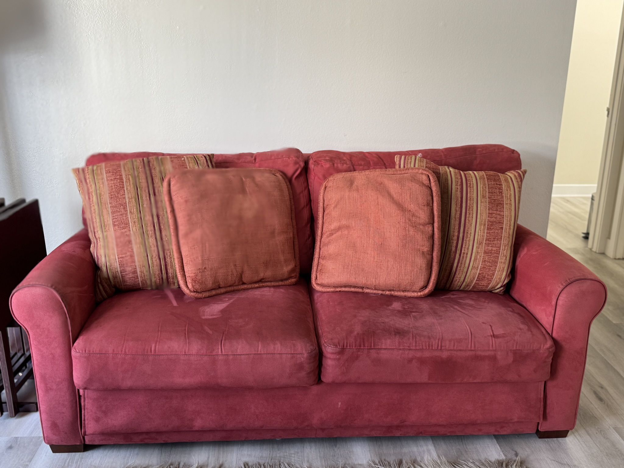 Sleeper sofa.