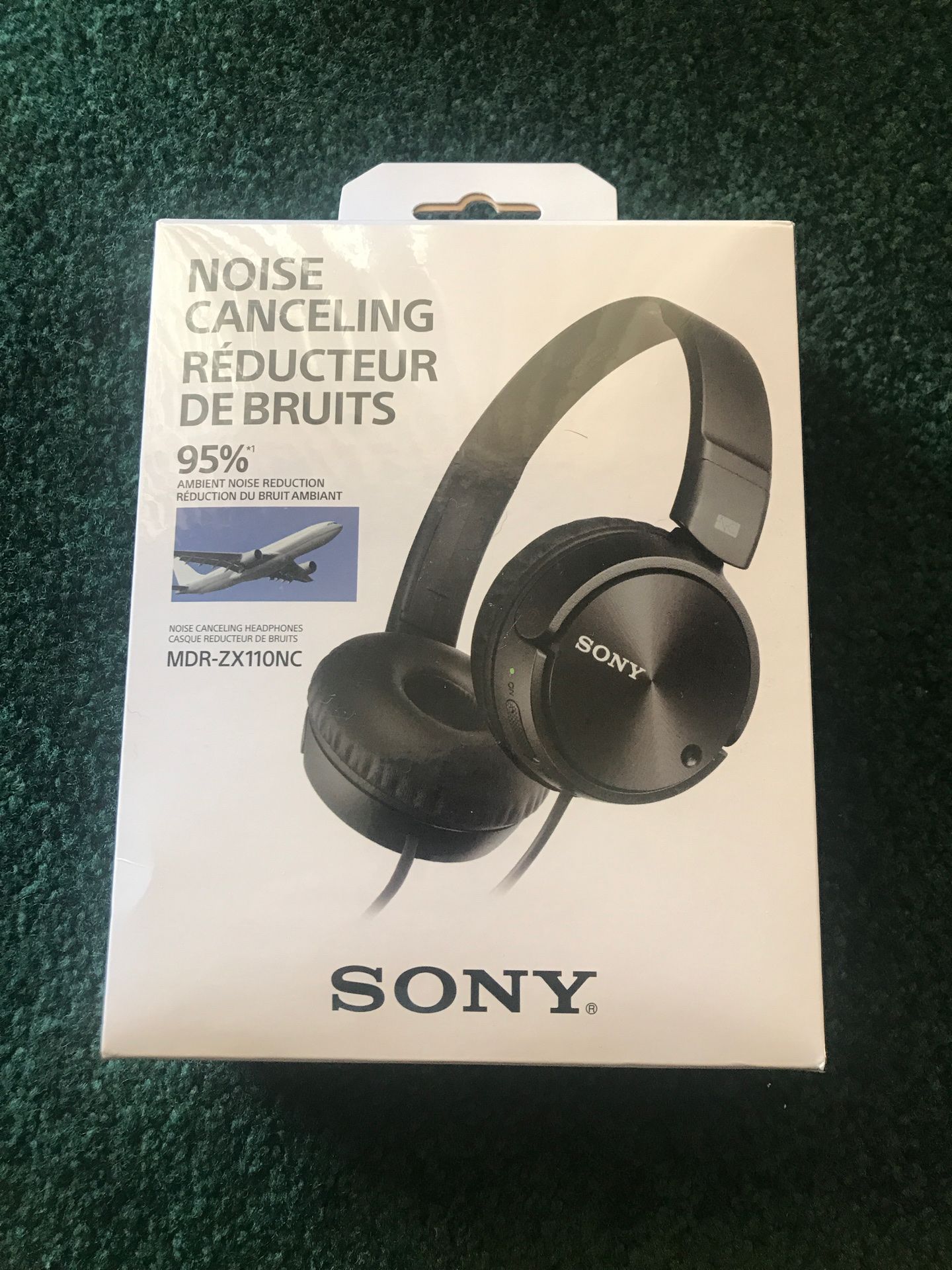 Sony Noise Cancelling Headphones MDR-ZX110NC