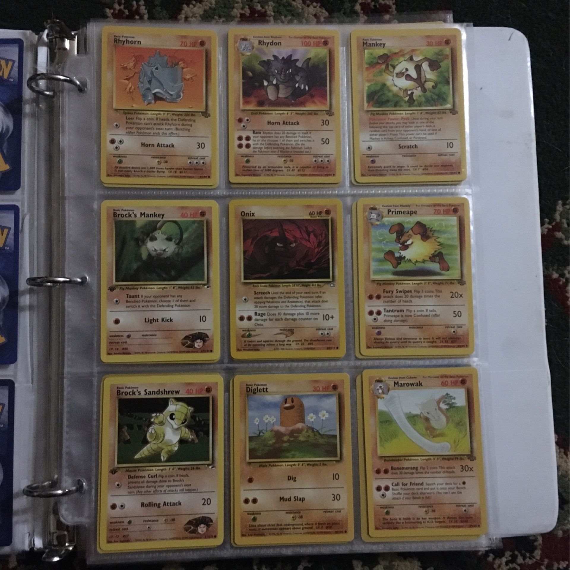 Pokémon Cards $10 A Page