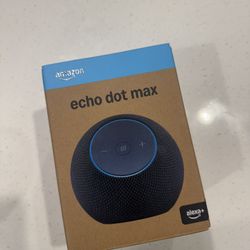 BRAND NEW! Amazon Echo Dot Max!