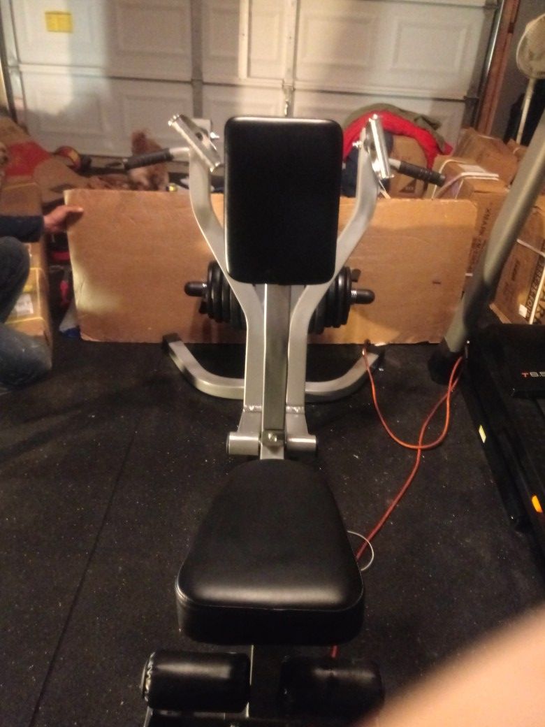 Gym-Valor Fitness CB-14 PLATE LOADED SEATED ROW MACHINE/LEVERAGE CHEST PULL with INDEPENDANT ARMS!!