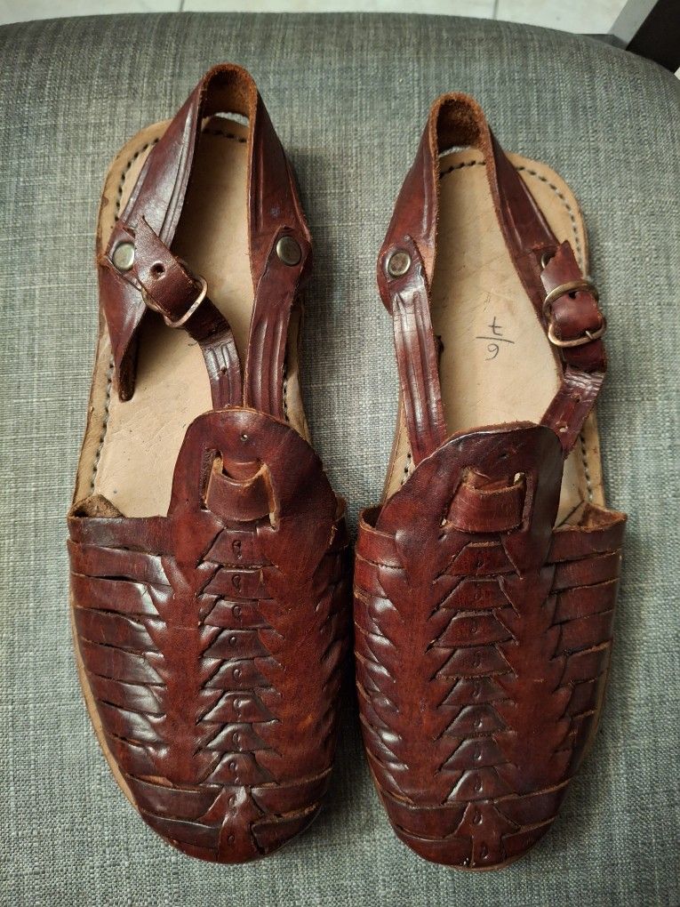 Mexican huaraches from Puebla Mexico (Sandals)