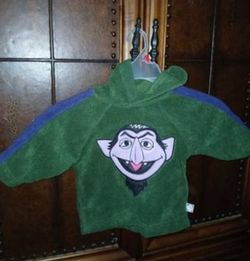 Count Dracula Hoodie (Size 12mos.)