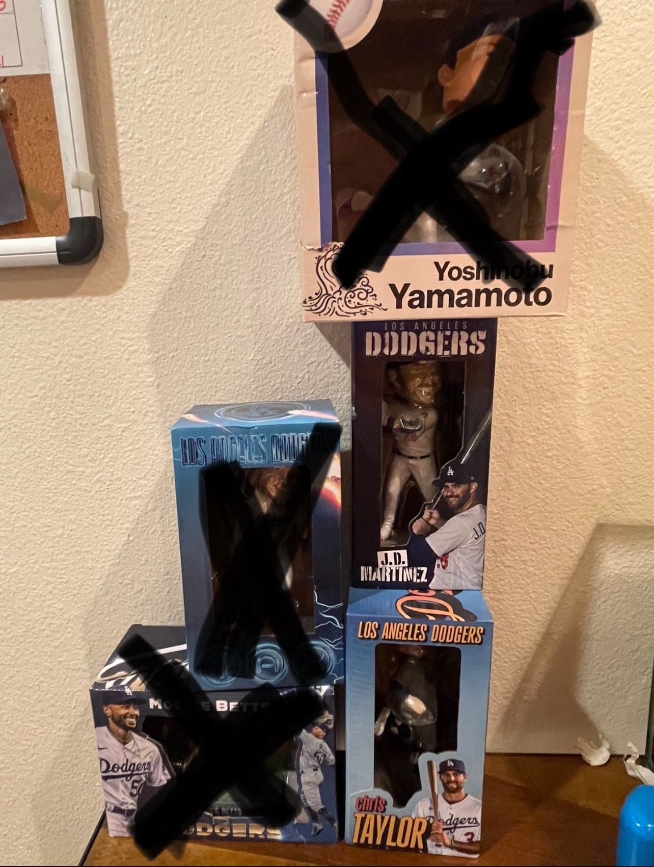 Dodger Bobble heads 