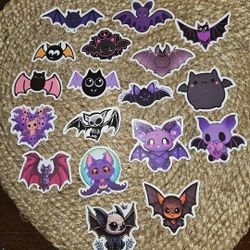 Bat Stickers  