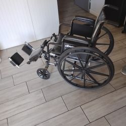 Drive Wheelchair W,/ All Braces