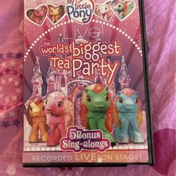 My Little Pony Live The World’s Biggest Tea Party DVD