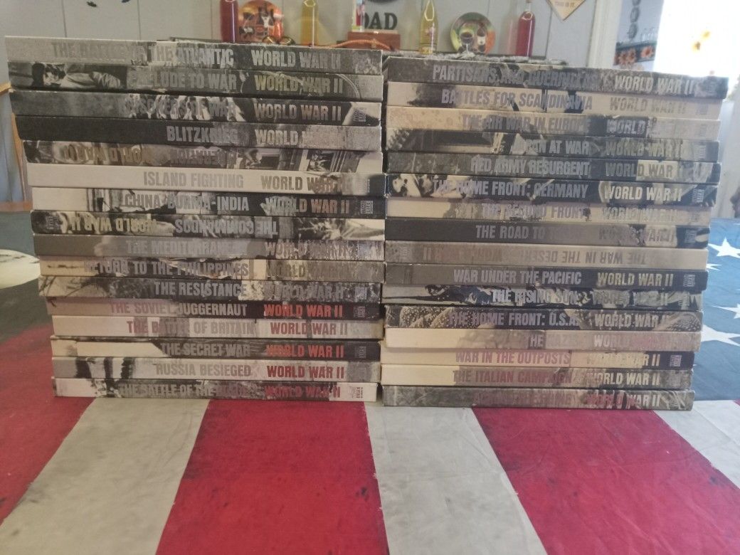 Set Of 32 World War 2 Books