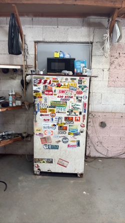 Fridge and microwave