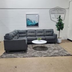 🛋️Small Gray Sectional Sofa(Delivery Available!! )