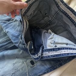 Number Nine Patch Denim 