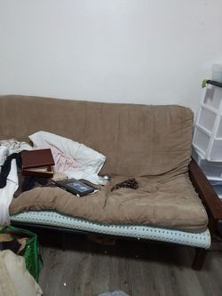 Futon with mattress