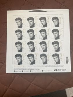 Elvis Presley USPS Forever Stamps.