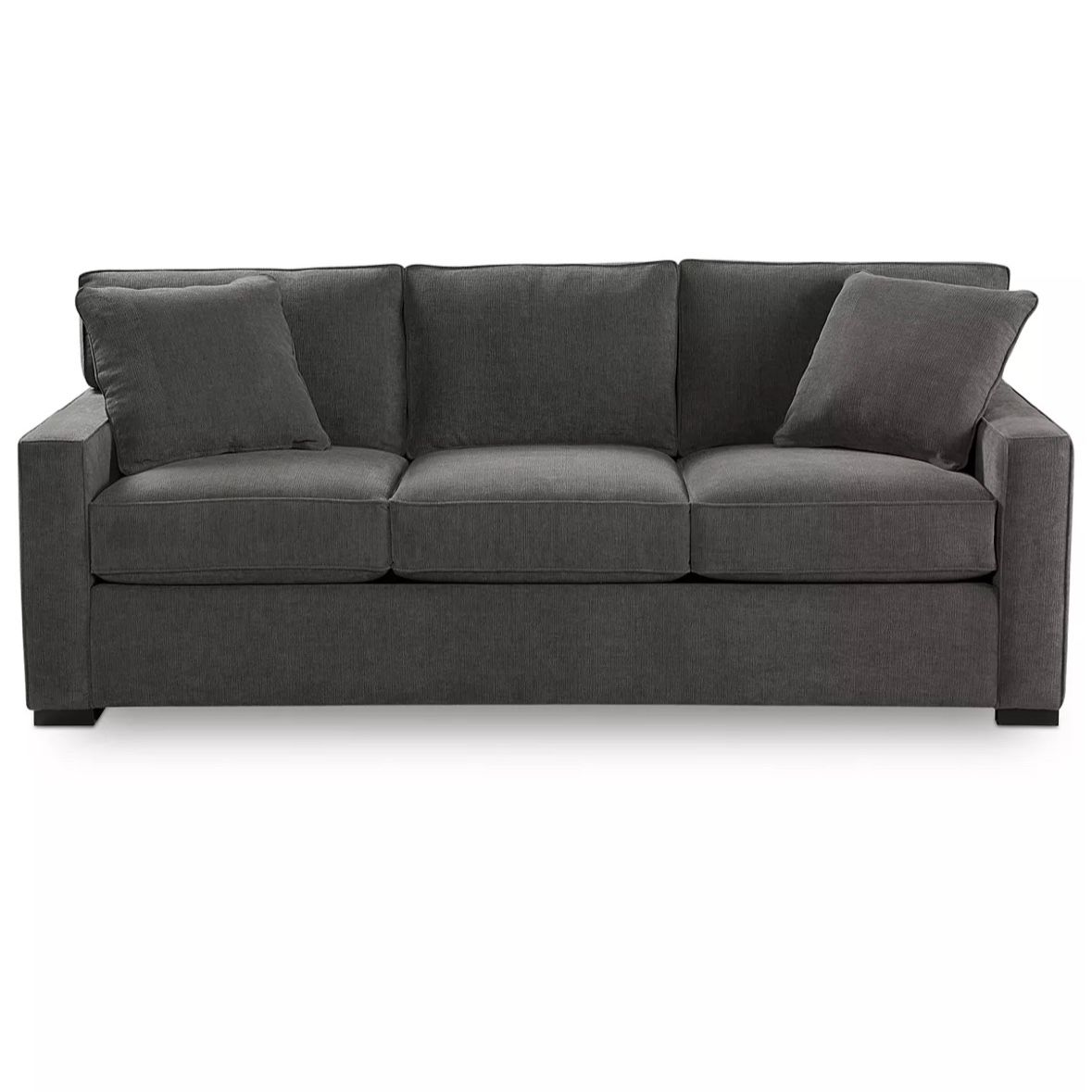 Grey Radley 86’ Sofa + Ottoman