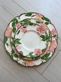 Assorted Franciscan Desert Rose China