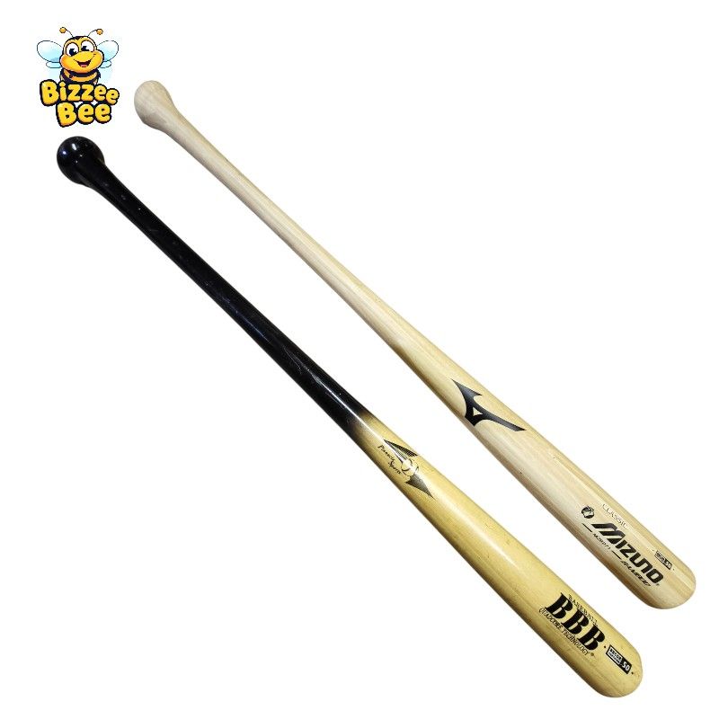 2 Wood BBCOR Bat 33 & 32 New & LN Mizuno & BBB