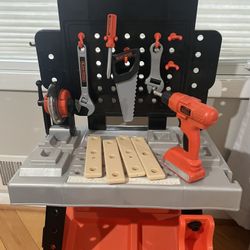 Black And Decker Kids Tools Set Workshop