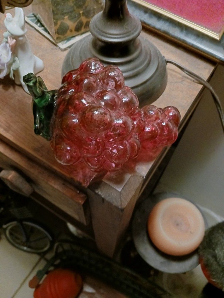 Beautiful Glass Grapes 4 Firm Lots Items My Post Go See