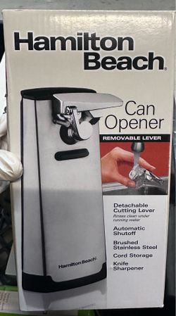 Hamilton Beach. Can Opener REMOVABLE LEVER