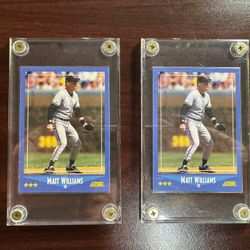 Matt Williams - San Francisco Giants Rookie Card 1988 Score #118