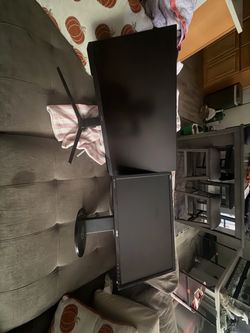 Two monitors