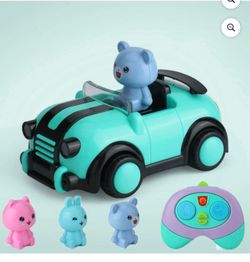 RC Car Children's Toys Shape Cute Sound and Light Music Cute Convertible Gift Box Warehouse Deals Today