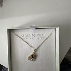 Quinceañera Heart Pendant Necklace