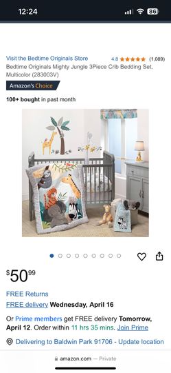 Crib Bedding Set