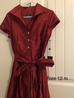 Red dress