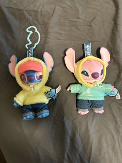 Stitch keychain plush