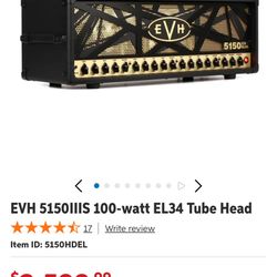 Evh Amp 