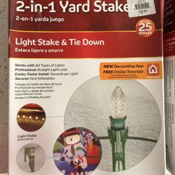 2 in 1 Yard Stakes 4 Boxes