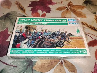 ESCI Napoleonic Wars Polish Lancers French Cavalry 1:72 Scale
