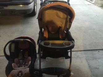 Chicco stroller and car seat