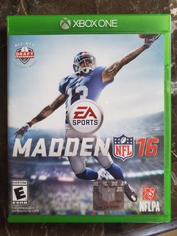 Madden 16 for Xbox One