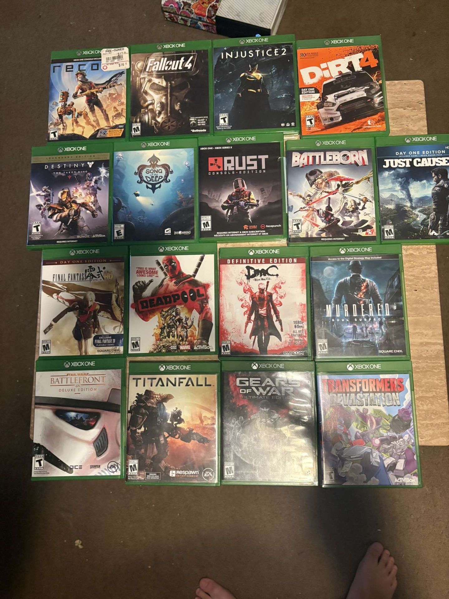 XBOX GAMES 10$ Each 