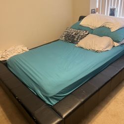 Bed (Full Size) And Mattress Frame