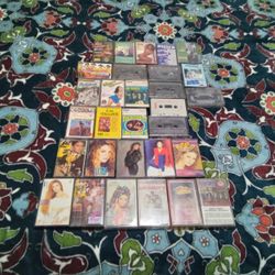Spanish Cassette Lot Of 18 Boxes Different Artists 
