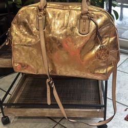 Mk Purse Gold Color