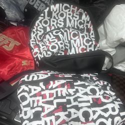 Michael Kors Backpack & Jacket Bundle $180