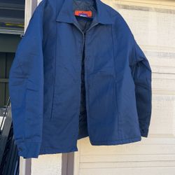 Unisex Coat In Navy Blue 