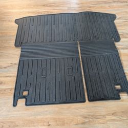 Cargo Liner for 24-25 Toyota Grand Highlander + Rear Trunk Bumper Protector