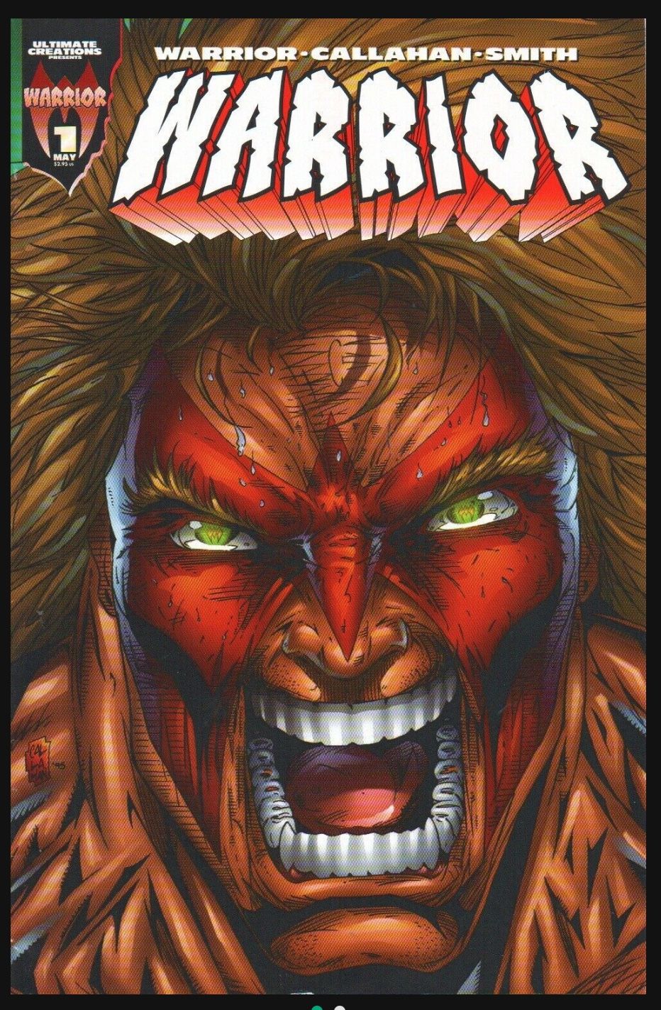 Rare Vintage WWF Ultimate Warrior Comic 1996 Premiere Issue: